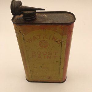 Vintage Watkins Roost Paint Can